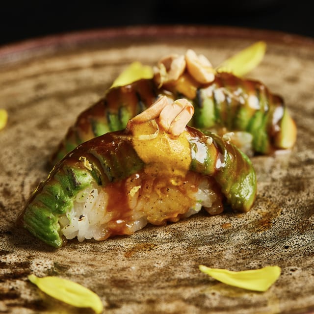 Avocado al Fuego.