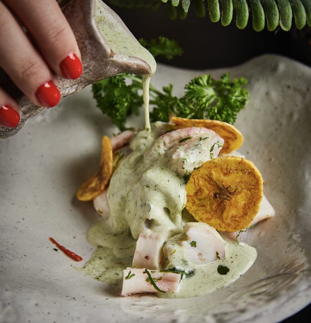 Wasabi Ceviche.